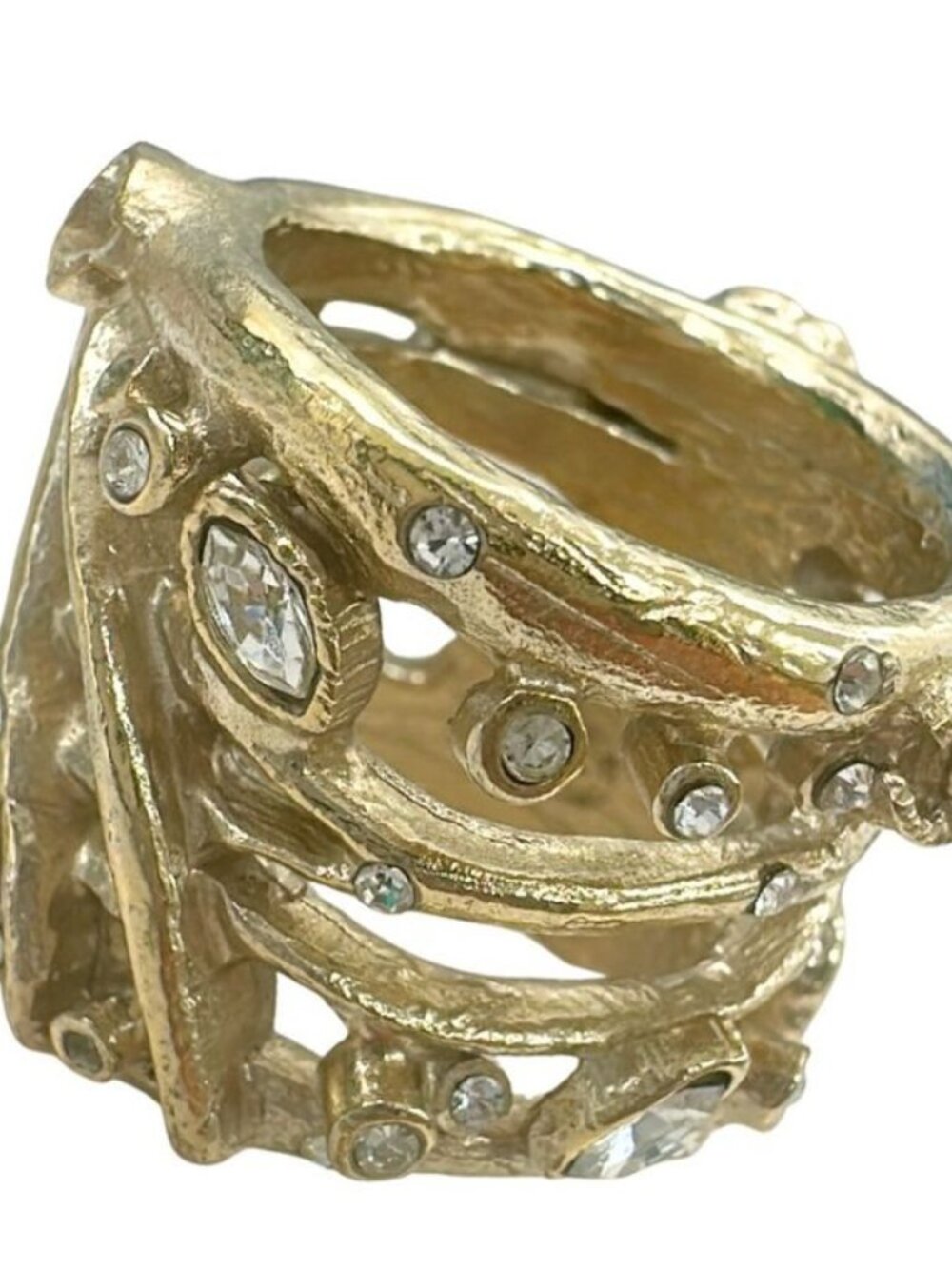 Chanel Rhinestone Ultra Ring - Picture 1 of 8